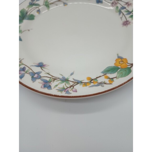 Vintage Woodhill by Citation 7 5/8 Inch Floral Design Salad Plate Set of 4 - Picture 6 of 7